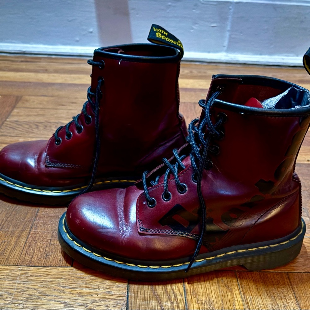 Dr. Martens Cherry Red Boots